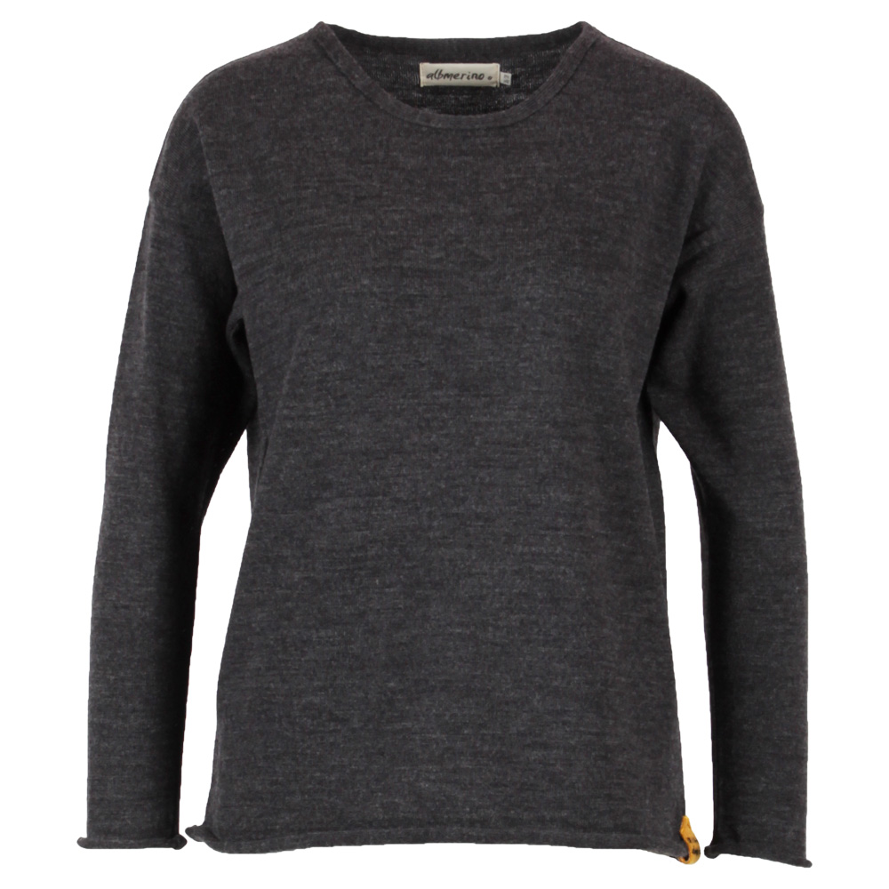 Oversize Pullover uni rr | anthrazit mel.