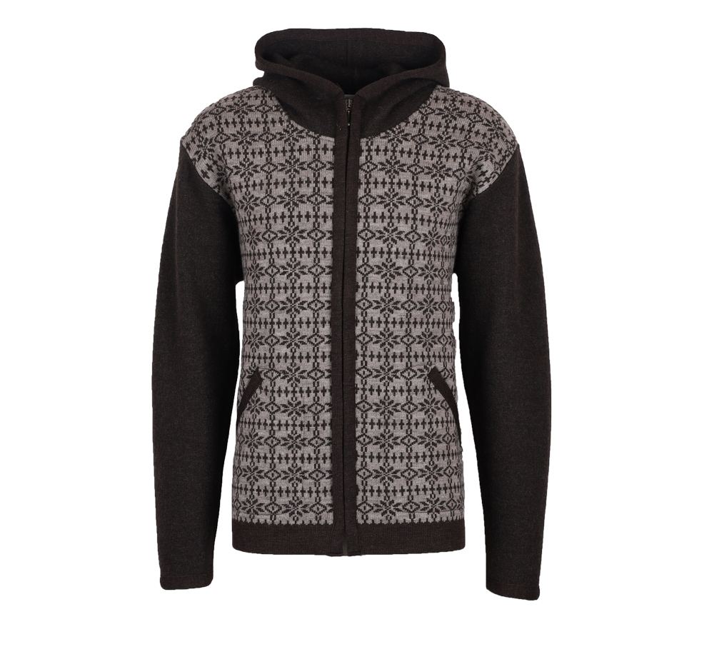 Kap. Jacke Norweger mokka|beige