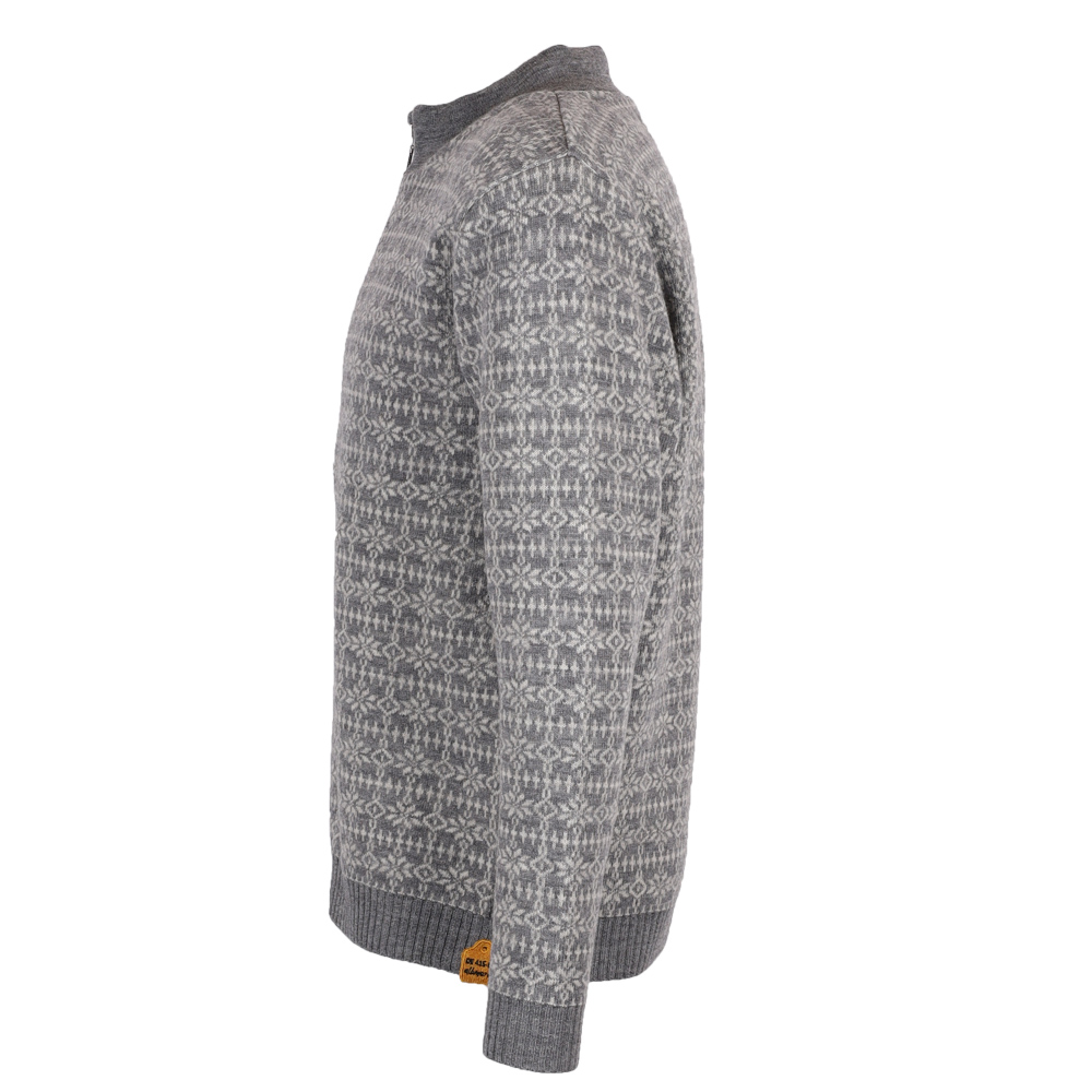 Jacke RV Norweger grau|natur