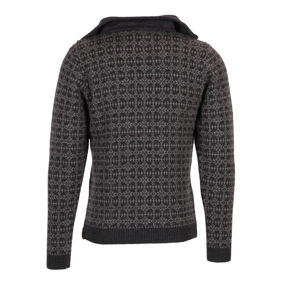 Troyer Norweger anthrazit|beige