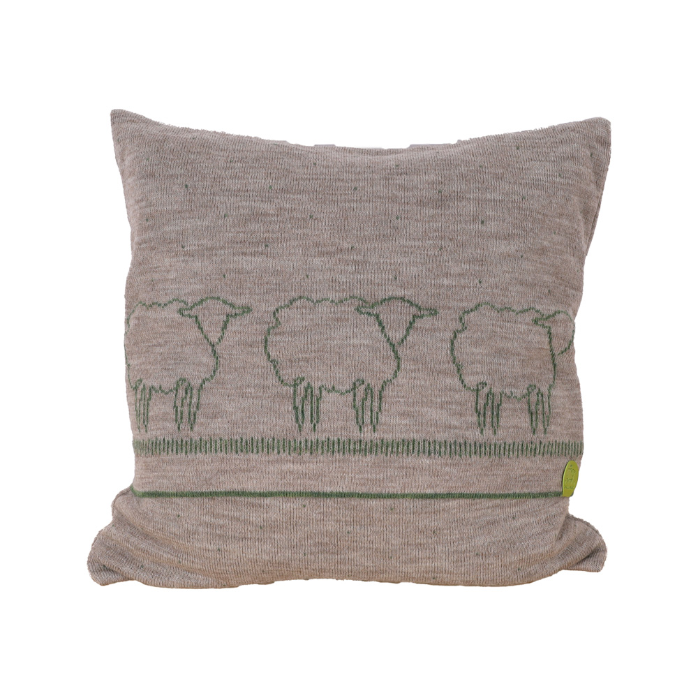 Kissenhülle Schaf Locwool