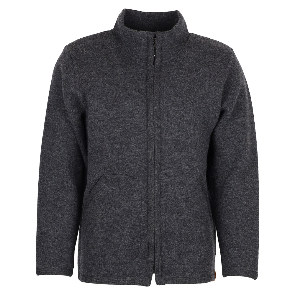 Walk Stehkragen Jacke Herren | anthrazit mel.
