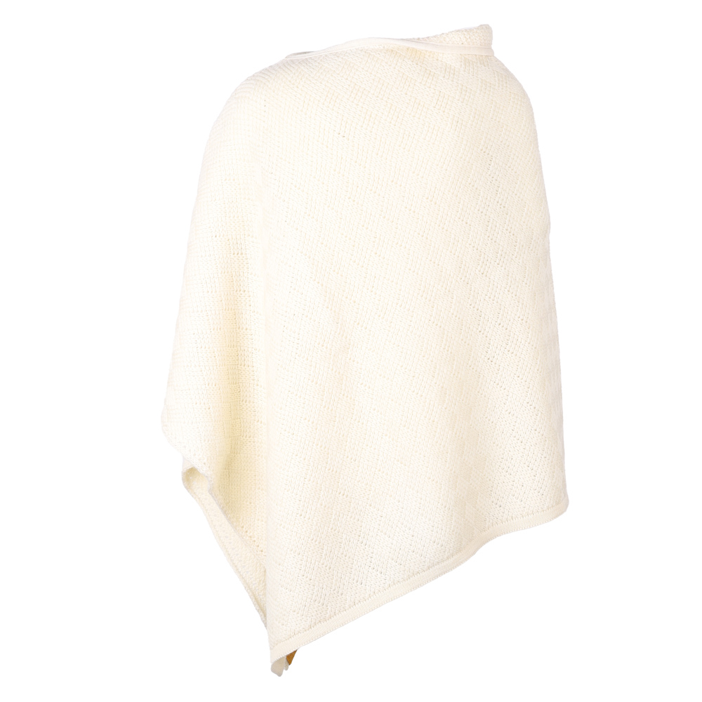 Poncho Flechtstruktur