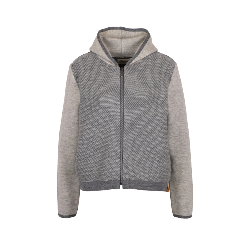 OS Kap.Kurzjacke Dinkel natur|grau