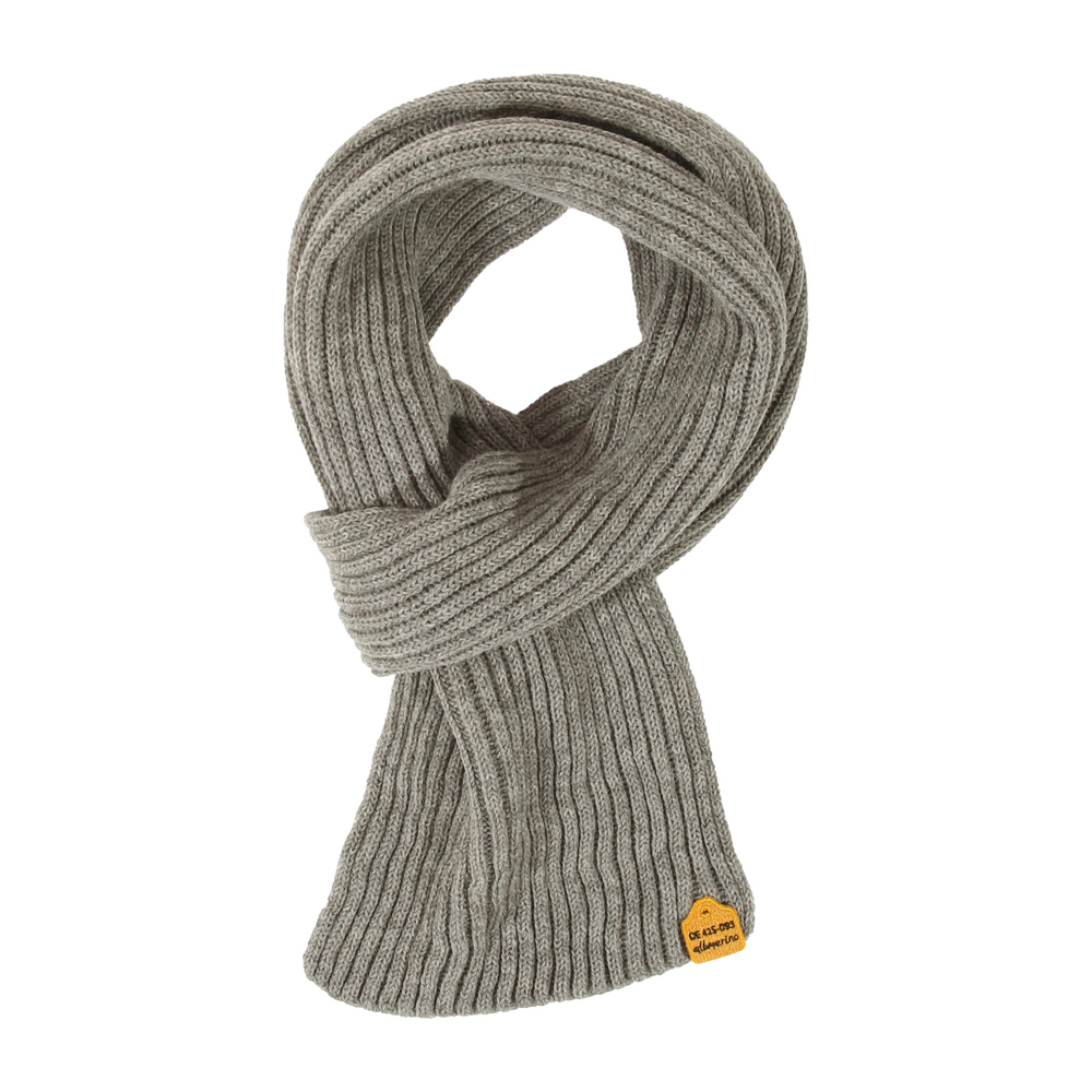 Rippen-Schal dick | beige mel.