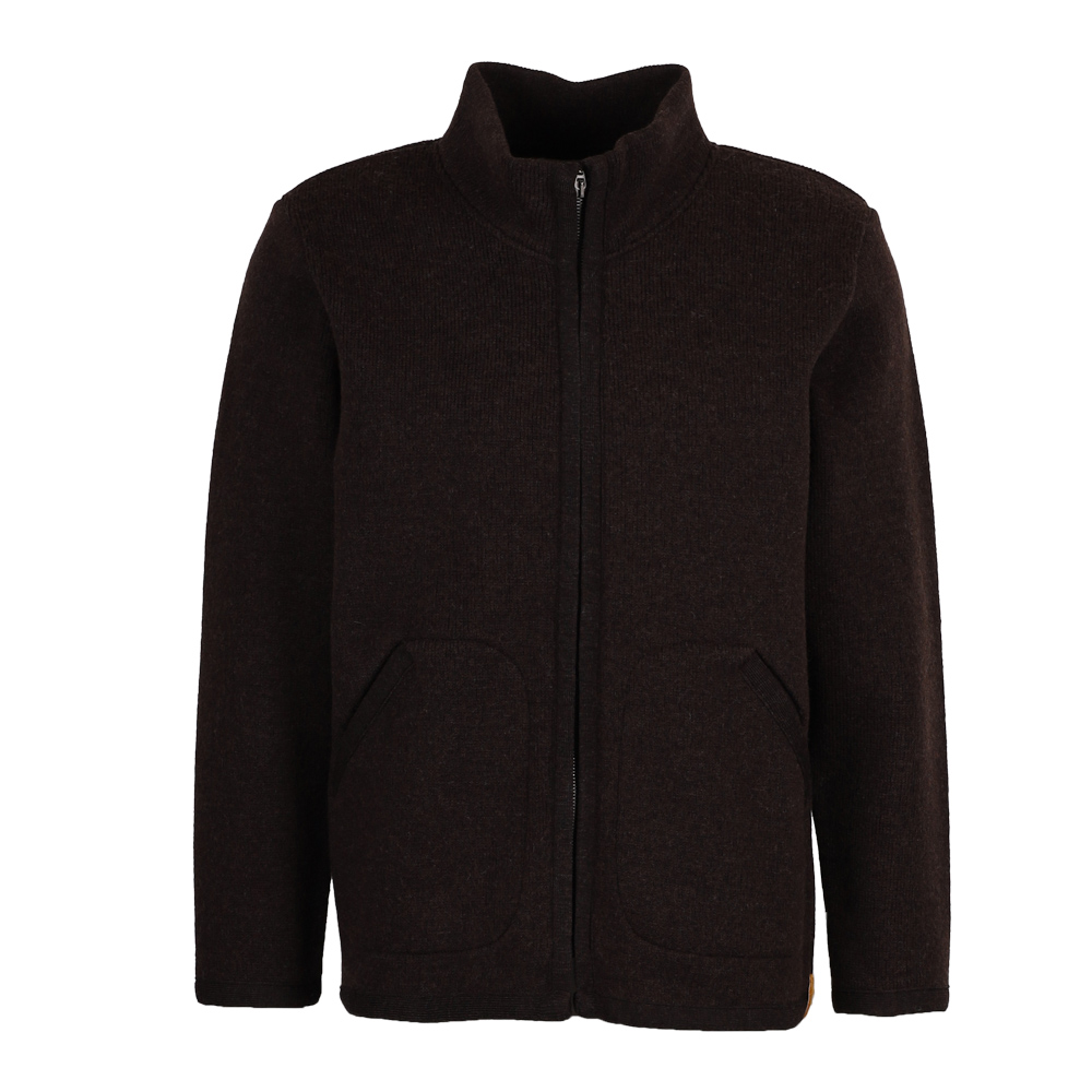Walk Stehkragen Jacke Herren | mokka mel.
