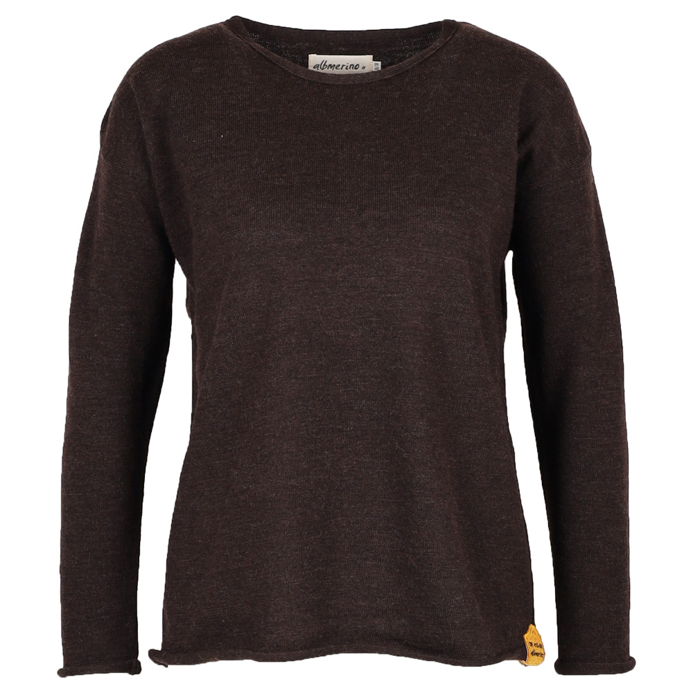 Oversize Pullover uni rr | mokka mel.