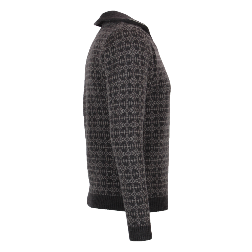 Troyer Norweger anthrazit|beige