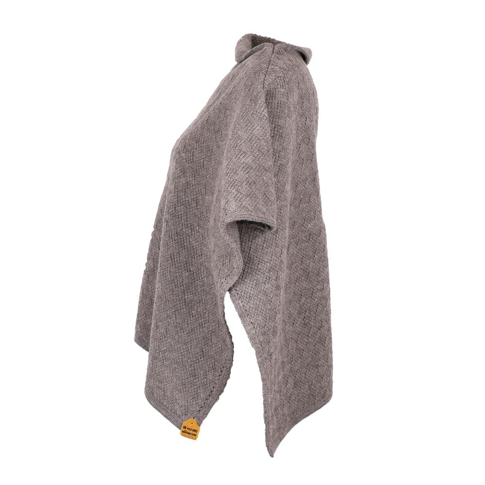 Poncho Flechtstruktur