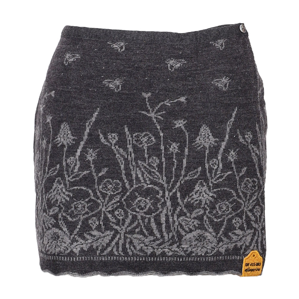 Cacheur Blumenwiese anthrazit|grau