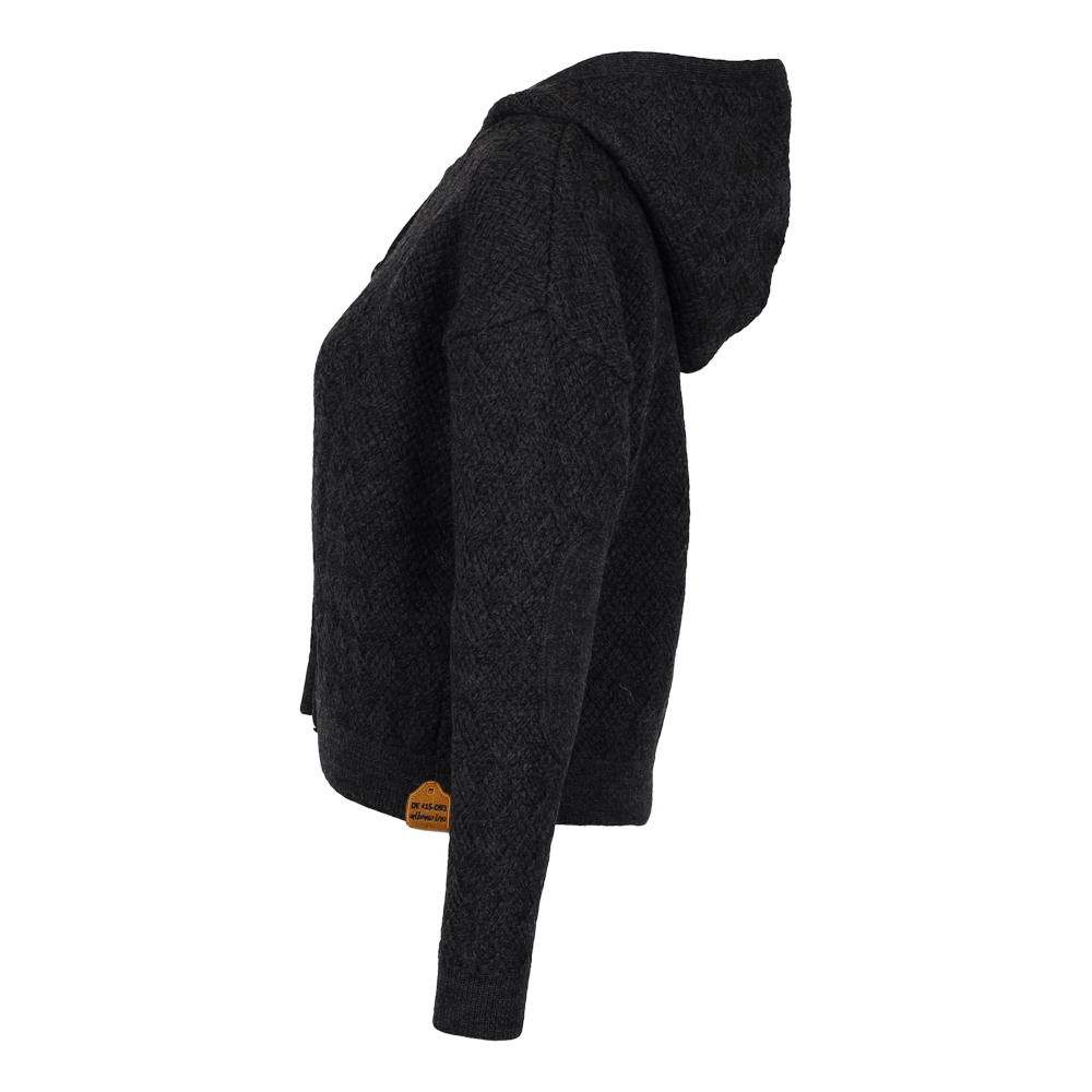 OS Kap. Kurzjacke Flecht | anthrazit mel.
