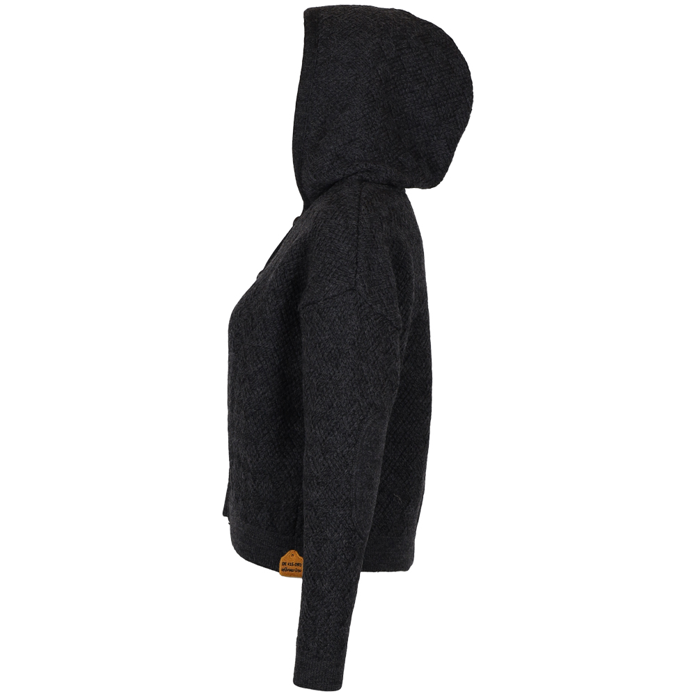 OS Kap. Kurzjacke Flecht | anthrazit mel.