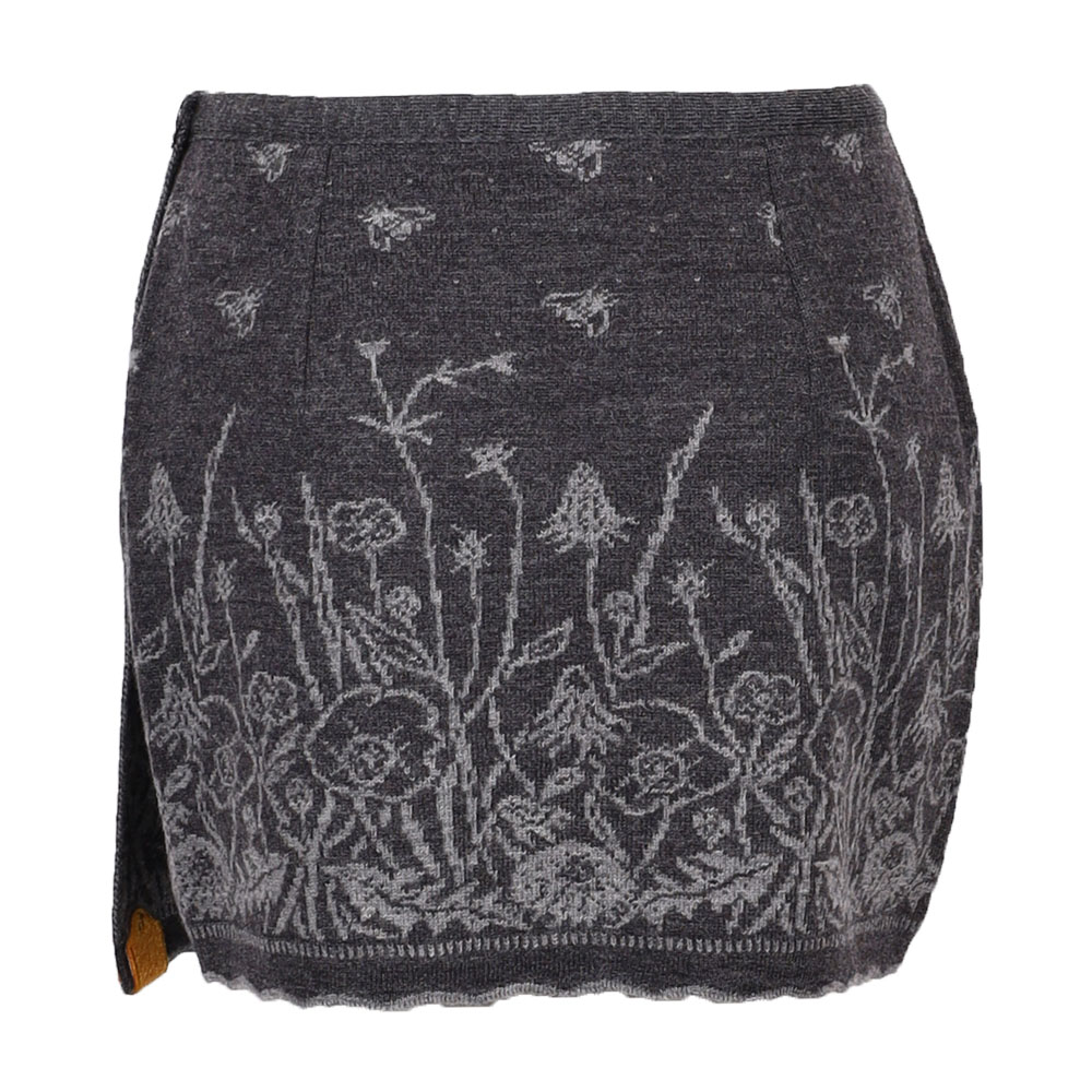 Cacheur Blumenwiese anthrazit|grau