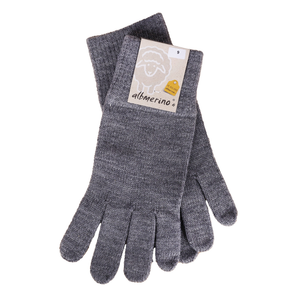 Herren Handschuhe | grau mel. 