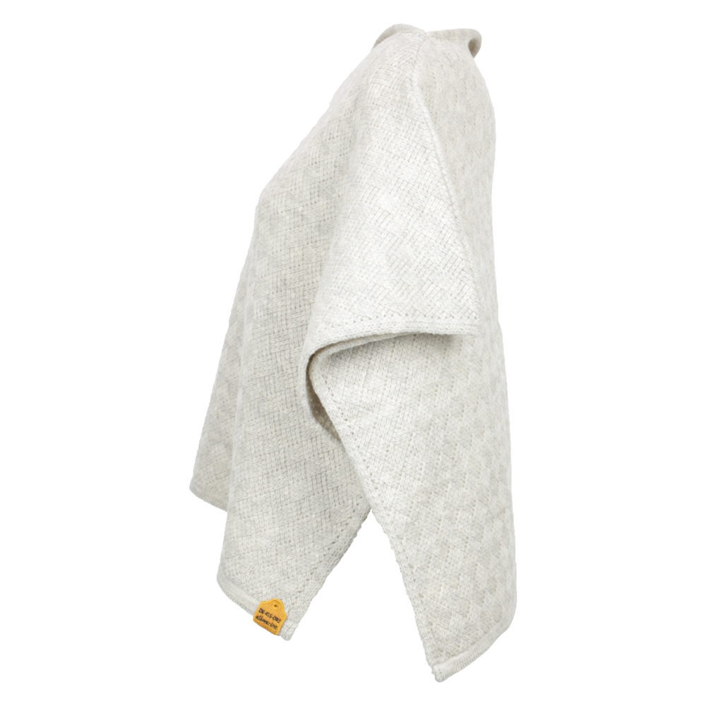 Poncho Flechtstruktur