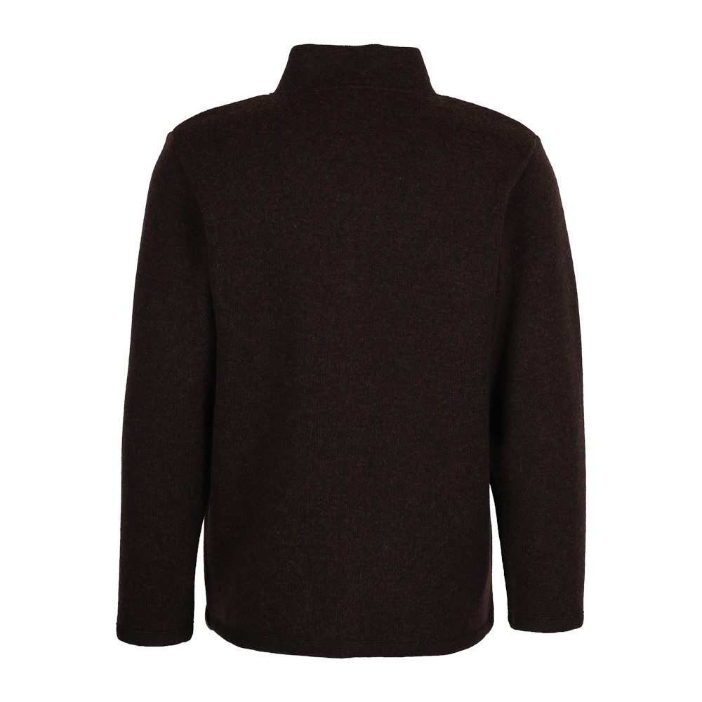 Walk Stehkragen Jacke Herren | mokka mel.