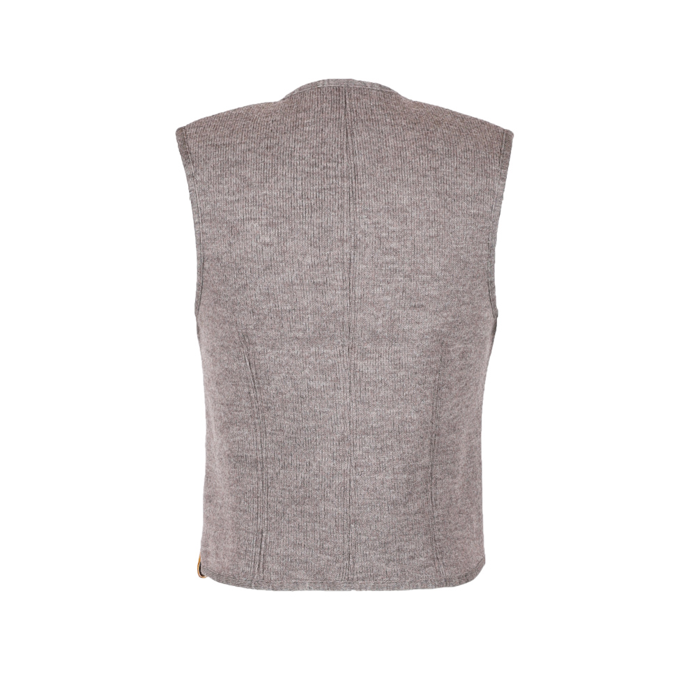 Kellner Weste | beige mel.