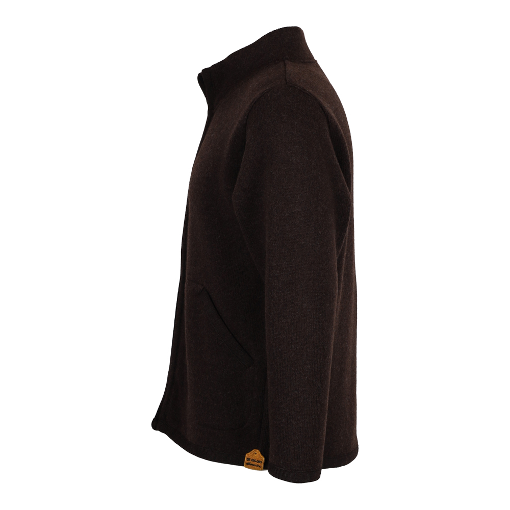 Walk Stehkragen Jacke Herren | mokka mel.