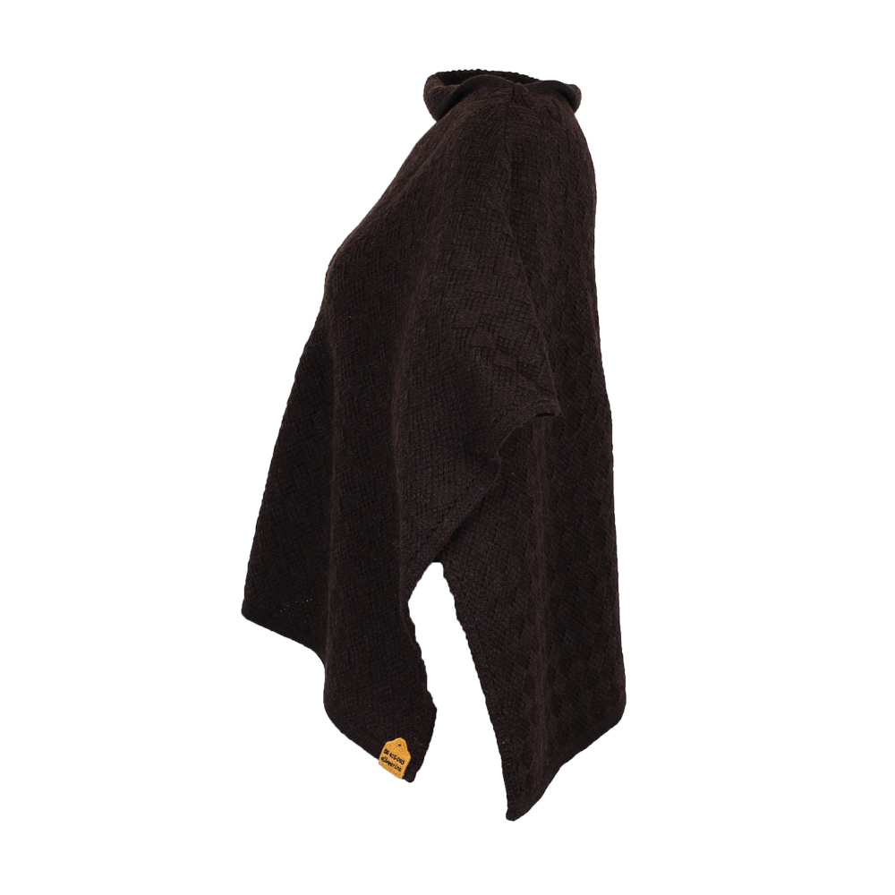Poncho Flechtstruktur